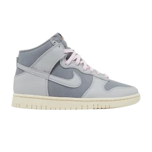 Nike Dunk High Vintage 'Certified Fresh - Particle Grey' Light Smoke Grey/Fog Grey/Sail/Pink Foam DQ8800 001