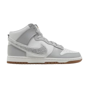 Nike Dunk High 'Chenille Swoosh - Light Smoke Grey' Light Smoke Gray/Light Smoke Gray/Summit White/Photon Dust DR8805 003