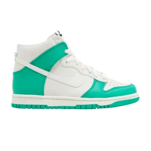 Nike Dunk High GS 'Phantom Stadium Green' Ghost/Stadium Green/Black/Sail DB2179 002