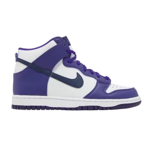 Nike Dunk High PS 'Electro Purple Midnight Navy' White/Midnight Fleet/Electro Purple DH9753 100