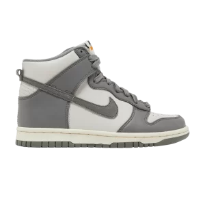 Nike Dunk High SE GS 'Light Bone Tumbled Grey' Light Bone/Coconut Milk/Alpha Orange/Pebble Gray DM1028 001