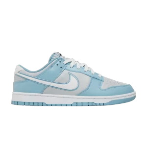 Nike Dunk Low 'Fleece Swoosh - Light Blue' White FB1871 011