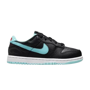 Nike Dunk Low SE PS 'Barber Shop - Black' Black/Cope/White/Chile Red DH9755 001