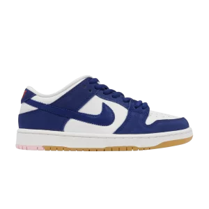 Nike Dunk Low SB PS 'Los Angeles Dodgers' Deep Royal Blue/White/Sports Red/Bubble Gum Light Brown DN3675 401