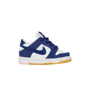 Nike Dunk Low SB TD 'Los Angeles Dodgers' Deep Royal Blue/White/Sports Red/Bubble Gum Light Brown DN3673 401