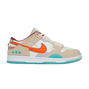 Nike Dunk Low Scrap 'Shapeless, Formless, Limitless' Sail/Orange Peak/White DQ4975 181