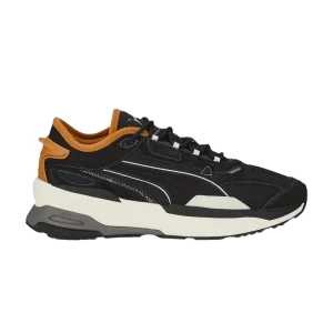 Puma Extent Nitro Heritage 'Jet Black Brown' Sneakers Black/Whisper White 385556 01