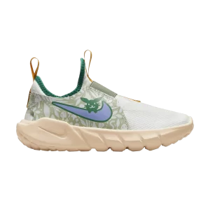 Nike Flex Runner 2 Lil PS 'Rabbit And Mushroom' Sneakers Summit white/Honeydew/Malachite/Thistle DV1377 100