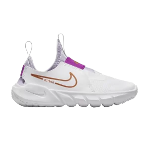 Nike Flex Runner 2 PS 'White Violet Frost' White/Rime Violet/Vivid Violet/Metallic Copper DJ6040 101