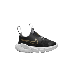 Nike Flex Runner 2 TD 'Black Metallic Gold' Black/Cool Grey/White/Metallic Gold DJ6039 007