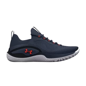 Under Armor Flow Dynamic 'Downpour Gray After Burn' Sneakers Grey/Black 3026106 400