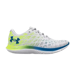 Under Armor Flow Velociti Wind 2 'White High Vis Yellow' Sneakers White/Yellow High Security 3024903 101