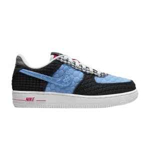 Nike Force 1 LV8 PS 'Multi-Material' Sneakers Black/White/University Red/University Blue DZ5304 001