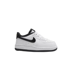 Nike Force 1 LV8 TD 'Cracked – White Black 'White/Pure Platinum/Black/Black DQ0550 100