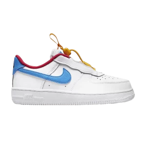 Nike Force 1 Toggle PS 'White Photo Blue' White/University Gold/University Red/Photo Blue CU5287 105