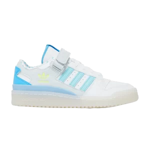 adidas Forum Low J 'Valentine's Day' Sneakers White Cloud/Sky Rush/Clear Aqua GZ0799