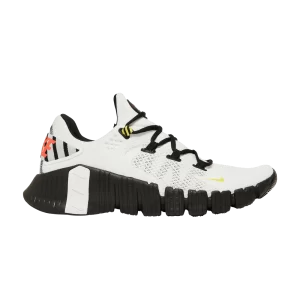 Nike Free Metcon 4 'White Black Crimson' White/Black/Bright Crimson/Opti Yellow DV6959 100