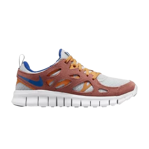 Nike Free Run 2 GS 'Aura University Gold Canyon Rust' Aura/University Gold/Canyon Rust/Game Royal DQ8603 400