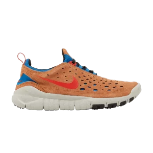 Nike Free Run Trail 'Dark Russet Blue Nebula' Dark Blonde/Nebula Blue/Light Cream/Habanero Red CW5814 201