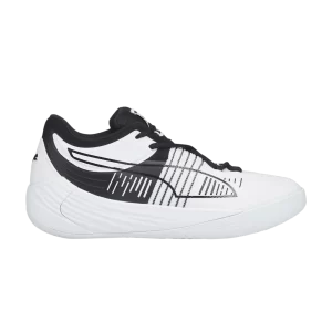 Puma Fusion Nitro 'White Black' Sneakers White/Black 376639 01