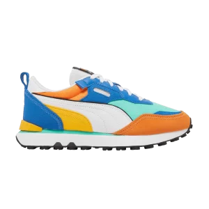 Puma Rider FV Jr 'Future Vintage - Biscay Green Orange' Sneakers Biscay Green/Bright Orange 386064 01