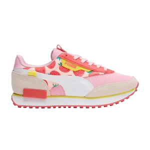 Puma Future Rider Jr 'Summer Treats - Strawberry' Sneakers Rose water/Hibiscus/Prism pink/White 385776 01