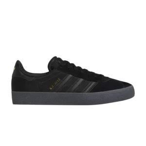 adidas Gazelle ADV 'Black Gold Metallic' Sneakers Black/Black/Metallic Gold GW3141