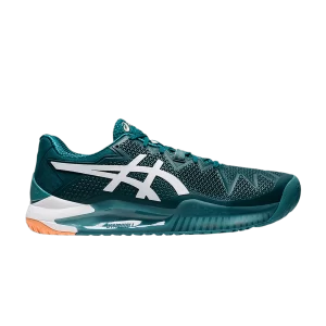 ASICS Gel Resolution 8 'Velvet Pine' Velvet Pine/White 1041A079 300