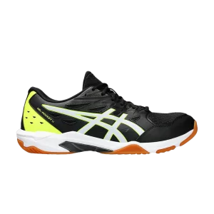 ASICS Gel Rocket 11 Wide 'Black Fluo Yellow' Black/White 1071A094 001