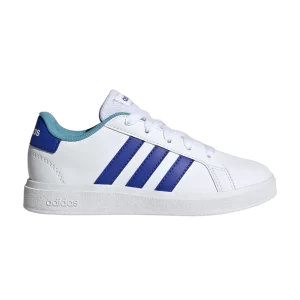 adidas Grand Court 2.0 Big Kid 'White Lucid Blue' White Cloud/Lucid Blue/Blue Color HP8908