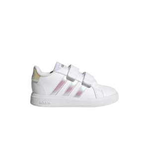 adidas Grand Court 2.0 I 'White Iridescent' White Cloud/Rainbow/White Cloud GY2328