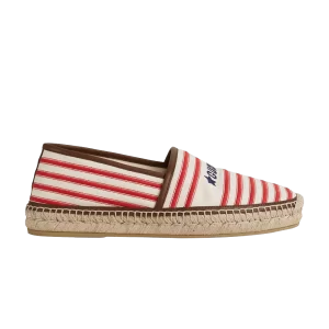 Gucci Espadrilles 'Embroidered Stripes' Sneakers Red/White 692968 F6LZ0 9098