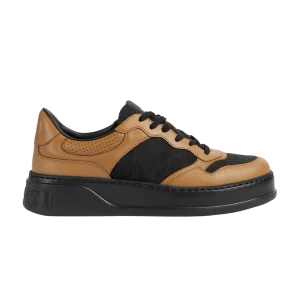 Gucci Lace Up Sneaker 'GG Embossed – Camel 'Camel/Black 669582 AABNM 9770