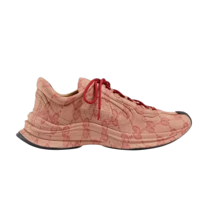 Gucci Run Sneaker 'Beige Hibiscus Monogram' Beige/Hibiscus red 722630 AABEB 9713