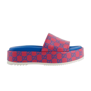 Sneakers Gucci Wmns GG Platform Sandal 'Fuchsia Blue 'Fuchsia/Blue 734913 FABJF 5614