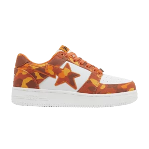 Heron Preston x Bapesta 'ABC Camo – Orange 'Sneakers White/Orange 1I23191904 ORNG