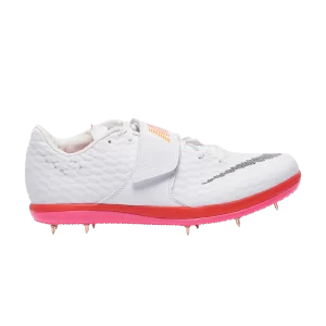 Nike High Jump Elite 'Rawdacious' Sneakers White/Bright Crimson/Pink Explosion/Black DM3077 100