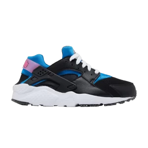 Nike Huarache Run GS 'Black Light Photo Blue' Black/Light photo blue/Active pink/Mint foam DR0166 001