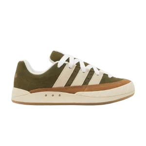 adidas Human Made x Adimatic 'Dust Green Cream White' Sneakers Green Dust/White Cream/Brown Desert HP9914