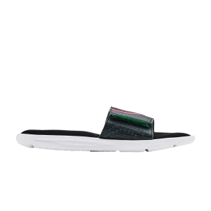 Under Armor Ignite 6 Graphic Strap Slide 'Black Cerise' Black/Cerise 3024450 004