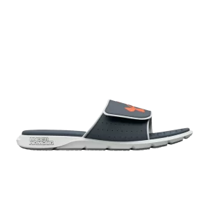 Under Armor Ignite 7 Slide GS 'Gravel Orange' Gravel/Grey Fog 3026036 100