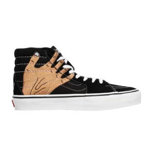 Vans Imran Potato x SK8-Hi VR3 LX 'Black 'Sneakers Black/White/Fenugreek VN0A5EE7B7H