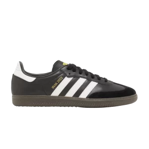 adidas IRAK x Samba 'Black Gum' Sneakers Black/White Cloud/Bubble Gum GX4041