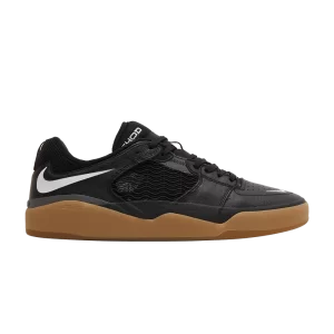 Nike Ishod Wair SB 'Black Gum' Sneakers Black/Dark Grey/Black/White DH1030 001