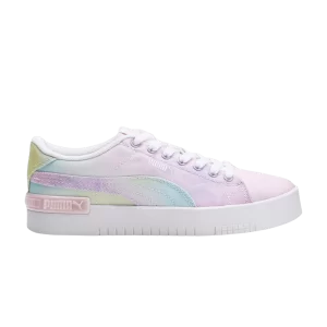 Puma Jada Big Kid 'Pastels' Sneakers Pink Lady/Hazy Green/Fresh Yellow 385440 01