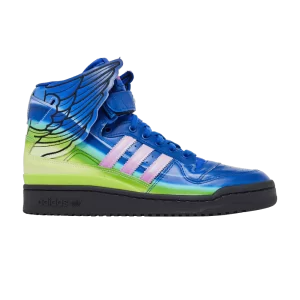 adidas Jeremy Scott x Forum Wings 4.0 'Motorsport' Sneakers Bold Blue/Shocking Pink/Light Pink GY4421