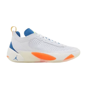 Air Jordan Luka 1 Next Nature PF 'Habitat' Sneakers Football grey/Marina dark blue/Sail/Volt DR9829 074