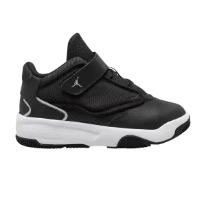 Air Jordan Max Aura 4 PS 'Black Metallic Silver' Black/Metallic Silver/White DQ8403 002