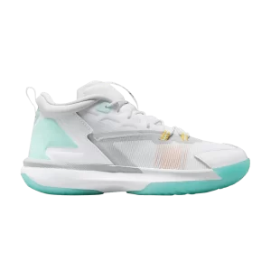 Air Jordan Zion 1 PS 'White Dynamic Turquoise' White/Laser Orange/Dynamic Turquoise/Black DC2024 101