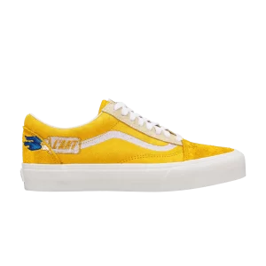 Vans KAR L'Art de L'Automobile x Old Skool VLT LX 'Exhaust Pack – Yellow 'Sneakers Yellow VN0A4BVFYLW